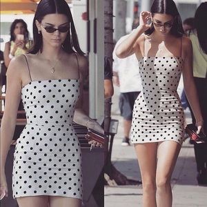 Zara polka dot dress bloggers favorite